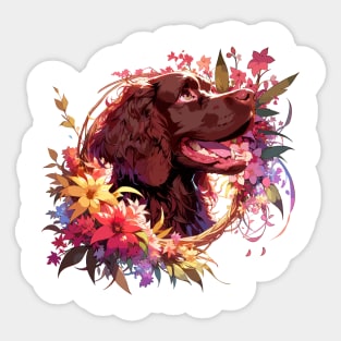 American Water Spaniel Joyful Mothers Day Dog Mom Gift Sticker